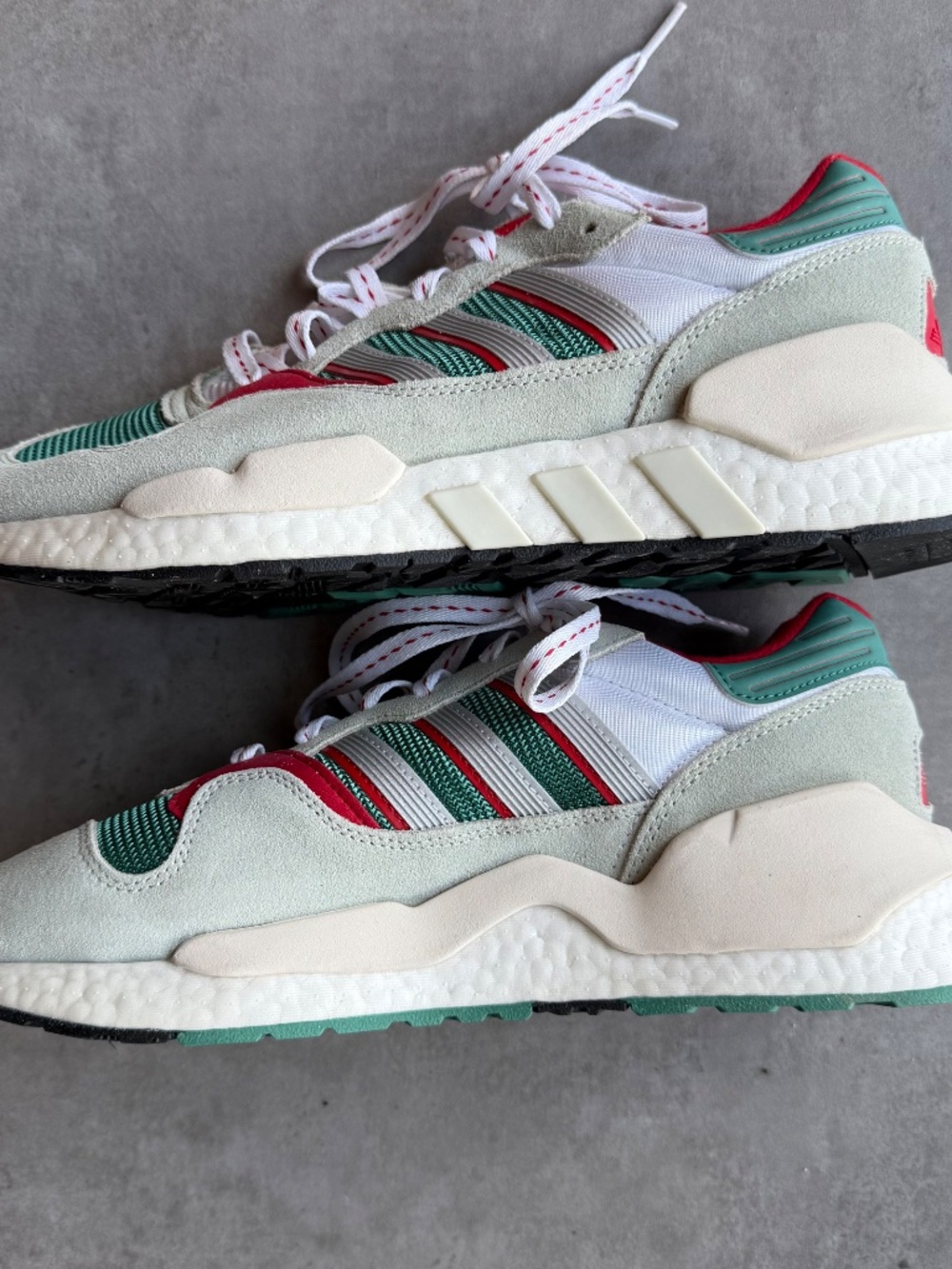 Adidas ZX730 x EQT, never made future hydro, silver metallic, men's 10 - Picture 4 of 9